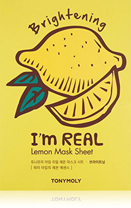 Picture of TONYMOLY I'm Real Lemon Mask sheet, 10 Count