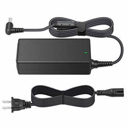 Picture of POWSEED 19v Replacement Ac Adapter Power Charger Cord for LG Electronics 19" 20" 22" 23" 24" 27" Monitor LCD LED HD TV Widescreen Flatron IPS236V IPS236-PN E2750VR-SN Supply Cable [Check Tip Size!]