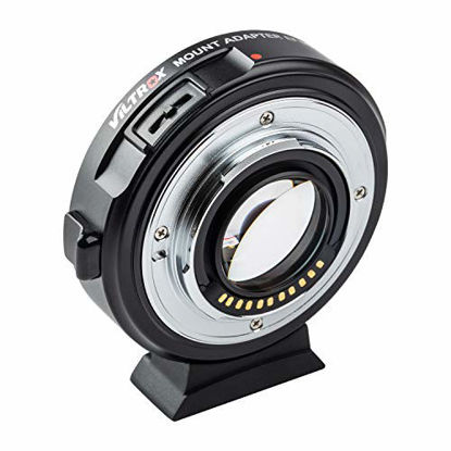 Picture of VILTROX EF-M2II Focal Reducer Booster Adapter Auto-Focus 0.71x for Canon EF Mount Series Lens to M4/3 Camera GH4 GH5 GF6 GF1 GX1 GX7 E-M5 E-M10 E-M10II E-PL5