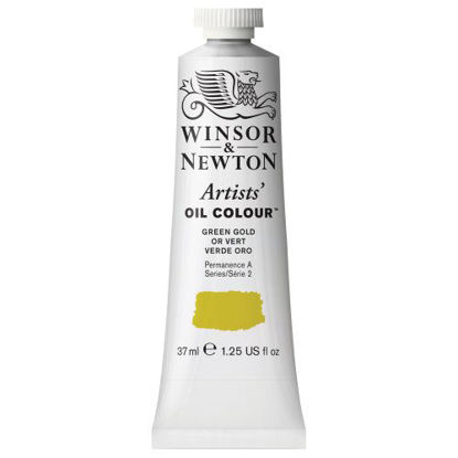 Picture of Winsor & Newton Artists' Oil Color Paint, 37-ml Tube, Green Gold