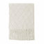 Picture of Bourina Textured Solid Soft Sofa Throw Couch Cover Knitted Decorative Blanket, 60" x 80",Beige