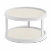 Picture of Copco Non-Skid 2 Tier Turntable, 12 inch, Cream