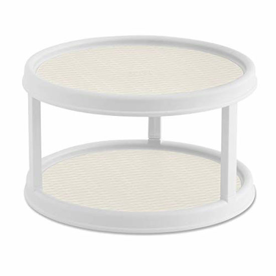 Picture of Copco Non-Skid 2 Tier Turntable, 12 inch, Cream