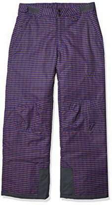 Picture of Arctix Kids Snow Pants with Reinforced Knees and Seat, Arrowhead Royal Blue/Orange, Medium Regular