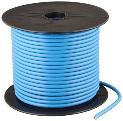 Picture of Southwire 55671623 Primary Wire, 12-Gauge Bulk Spool, 100-Feet, Blue