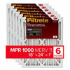 Picture of Filtrete 18x24x1, AC Furnace Air Filter, MPR 1000, Micro Allergen Defense, 6-Pack (exact dimensions 17.81 x 23.81 x 0.81)