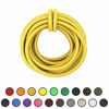 Picture of SGT KNOTS Marine Grade Shock Cord - 100% Stretch, Dacron Polyester Bungee for DIY Projects, Tie Downs, Commercial Uses (3/8", 500ft, Yellow)
