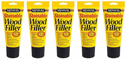 Picture of Minwax 42852000 Stainable Wood Filler, 6-Ounce 5 Pack