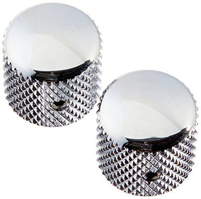Picture of Ernie Ball Telecaster Knobs Chrome Plated Brass, Set of 2