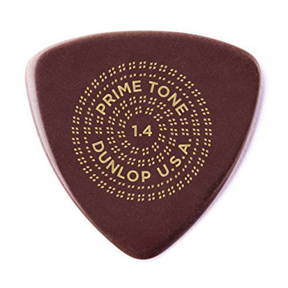Picture of Dunlop 513P1.40 Primetone Triangle 1.4mm Sculpted Plectra (Smooth) - 3 Pack