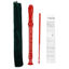Picture of Mr.Power Student Soprano Recorder with Cleaning Rod (Red)