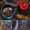 Picture of Tibetan Singing Bowl Set - Pretty and Small Authentic Handcrafted For Mindfulness Meditation Sound Chakra Holistic Healing By Himalayan Bazaar