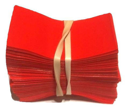 Picture of 45 x 23 mm RED Perforated Shrink Band for Liquid Bottles of All Types Fits 3/4" to 1" Diameter - Pack of 250