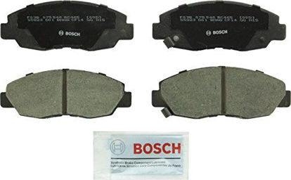 Picture of Bosch BC465 QuietCast Premium Ceramic Disc Brake Pad Set For 1997-1999 Acura CL and 1990-1997 Honda Accord; Front