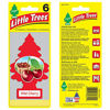 Picture of Little Trees - U6P-60311-AMA LITTLE TREES Car Air Freshener - Hanging Tree Provides Long Lasting Scent for Auto or Home - Wild Cherry, 24 count, (4) 6-packs