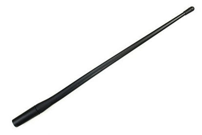 Picture of AntennaMastsRus - 13 Inch All-Terrain Flexible Rubber Antenna is Compatible with Chevrolet Silverado 1500 (2006-2021) - Spring Steel Internal Core