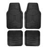 Picture of FH Group F11313BLACK Rubber Floor Mat (Black Full Set Trim to Fit Mats)