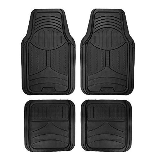 Picture of FH Group F11313BLACK Rubber Floor Mat (Black Full Set Trim to Fit Mats)