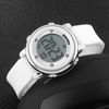 Picture of Boys Digital Watch Outdoor Sports 50M Waterproof Electronic Watches Clock 12/24 H Stopwatch Calendar Boy Girl Wristwatch - White