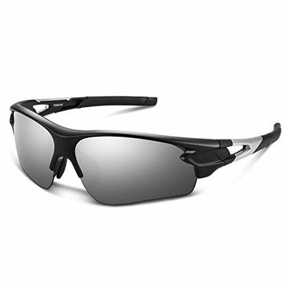 Picture of Polarized Sports Sunglasses for Men Women Youth Baseball Fishing Cycling Running Golf Motorcycle Tac Glasses UV400