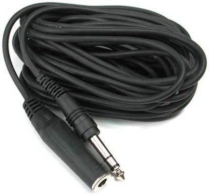 Picture of Hosa HPE-325 1/4" TRS to 1/4" TRS Headphone Extension Cable, 25 feet