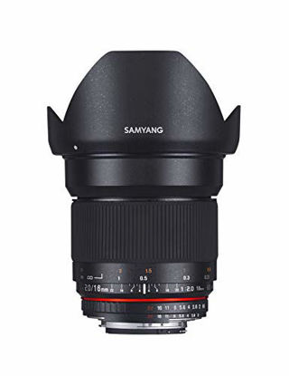 Picture of Samyang SY16M-C 16mm f/2.0 Aspherical Wide Angle Lens for Canon EF Cameras