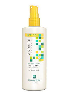 Picture of Andalou Naturals Sunflower & Citrus Brilliant Shine Hair Spray, 8.2 Fl Oz