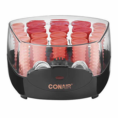 Picture of Conair Compact Multi-Size Hot Rollers, Coral