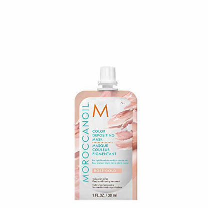 Picture of Moroccanoil Color Depositing Hair Mask Packette, Rose Gold, 1 oz