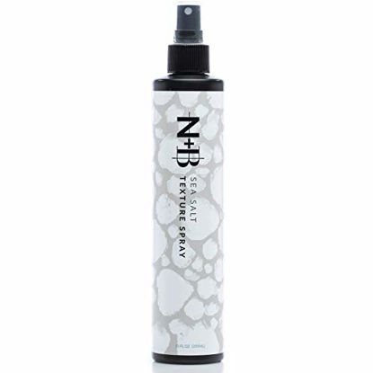 Picture of N+B Sea Salt Spray | Creates Texture and Body | No Sticky Residue | For All Hair Types and Textures | 10 oz