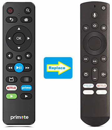 Picture of Primote Basic IR Replacement Remote for Toshiba Smart TV 32LF221U19 43LF421U19 43LF621U19 50LF621U19 TF-50A810U19 55LF621U19 55LF711U20 TF-55A810U21 65LF711U20 [No Voice Search]