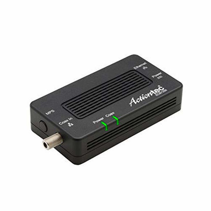 Picture of Actiontec Bonded MoCA 2.5 Network Adapter True 2.5 Gbps Ethernet Port for Ethernet Over Coax (1 Pack) - Extremely Fast Streaming, Gaming, Work/Learn from Home (Model: ECB7250S02)
