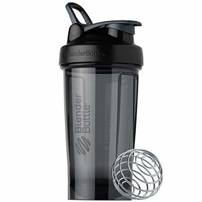 Picture of BlenderBottle Shaker Bottle Pro Series Perfect for Protein Shakes and Pre Workout, 24-Ounce, Black