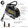 Picture of AstroAI Air Compressor Tire Inflator Portable Air Pump for Car Tires 12V DC Auto Tire Pump with Digital Pressure Gauge, 100PSI with Emergency LED Light for Car, Bicycle, Balloons and Other Inflatables