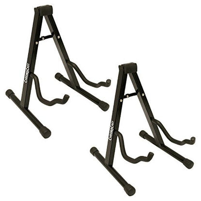 Picture of ChromaCast CC-MINIGS-2PK Universal Folding Guitar Stand with Secure Lock 2 Pack