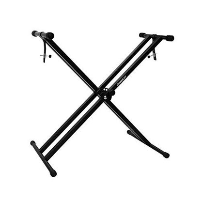 Picture of ChromaCast CC-KSTAND Double Braced X-Style Pro Series Keyboard Stand with Locking Straps