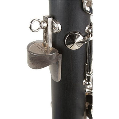 Picture of Clarinet/Oboe Thumb Gel Cushion with Extended Support, Size Large (fits thumb rests wider than 13mm), by Protec, Model A354