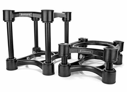 Picture of IsoAcoustics Iso-Stand Series Speaker Isolation Stands with Height & Tilt Adjustment: Iso-200 (7.8 x 10) Pair