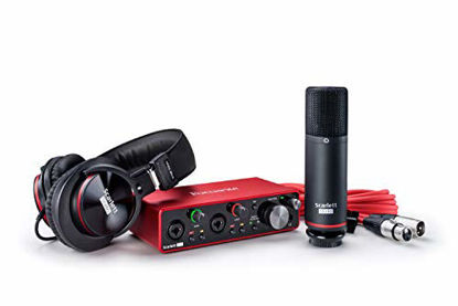 Picture of Focusrite Scarlett 2i2 Studio (3rd Gen) USB Audio Interface and Recording Bundle with Pro Tools | First