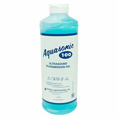 Picture of Aquasonic - 30807 Ultrasound Gel, Gel, 1-Liter with Dispenser Cap