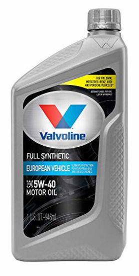 Picture of Valvoline European Vehicle Full Synthetic SAE 5W-40 Motor Oil 1 QT