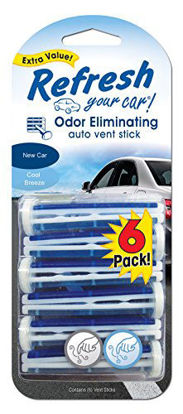Picture of american covers inc 09413t Refresh, 6 Pack, New Car/Cool Breeze, Vent Stick