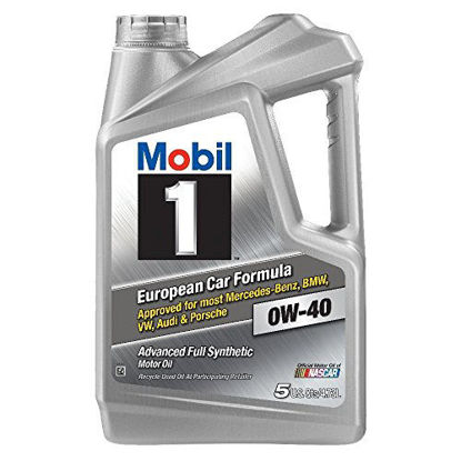 Picture of Mobil 1 (120760) 0W-40 Motor Oil, 5 Quart, Pack of 2