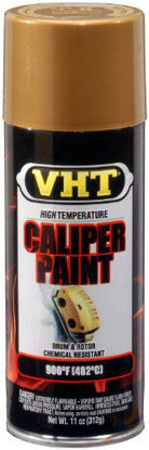 Picture of VHT (SP736-6 PK Gold High Temperature Brake Caliper Paint - 11 oz. Aerosol, (Case of 6)