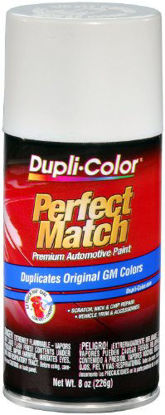 Picture of Dupli-Color (EBGM03387-6 PK) White General Motors Exact-Match Automotive Paint - 8 oz. Aerosol, (Case of 6)