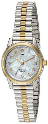 Picture of Timex Women's TW2P67200 Essex Avenue Two-Tone Extra Long Stainless Steel Expansion Band Watch