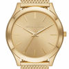 Picture of Michael Kors Men's Slim Runway Quartz Stainless-Steel Strap, Gold, 21.9 Casual Watch (Model: MK8625)