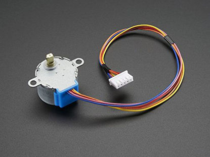 Picture of Adafruit Small Reduction Stepper Motor - 5VDC 32-Step 1/16 Gearing [ADA858]