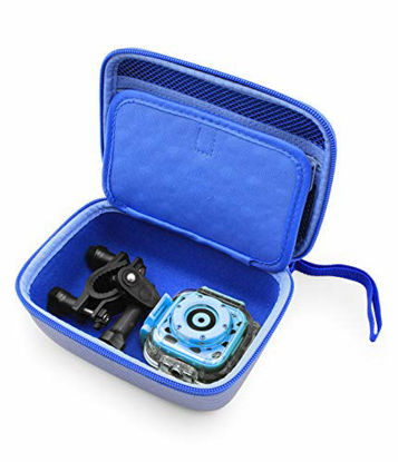 Picture of CASEMATIX Kids Video Camera Travel Case Compatible with PROGRACE, Ourlife, Dragon Touch Kidicam and More Kids Waterproof Camera Recorders - Case for Camera for Kids and Kids Action Camera Accessories
