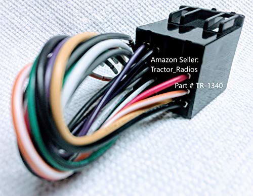 GetUSCart- Semi Truck Stereo Wiring Harness Radio CD Player in Dash ...